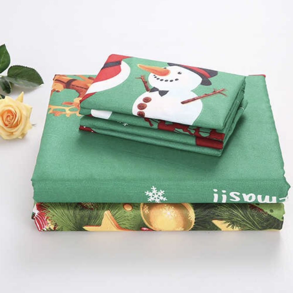 Christmas Bedding Set, Double 4 Piece Set: image 2