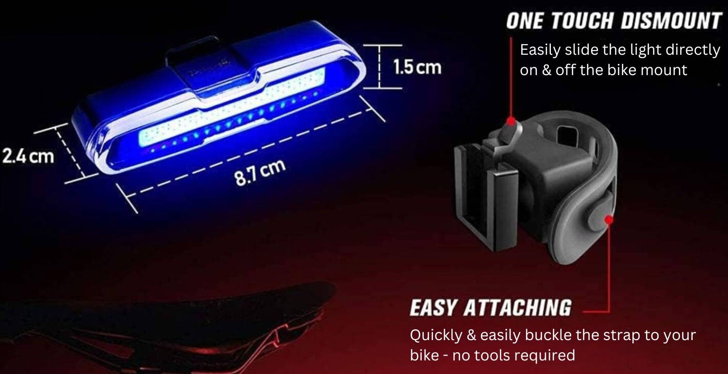 LED Rear Bike Light: image 5