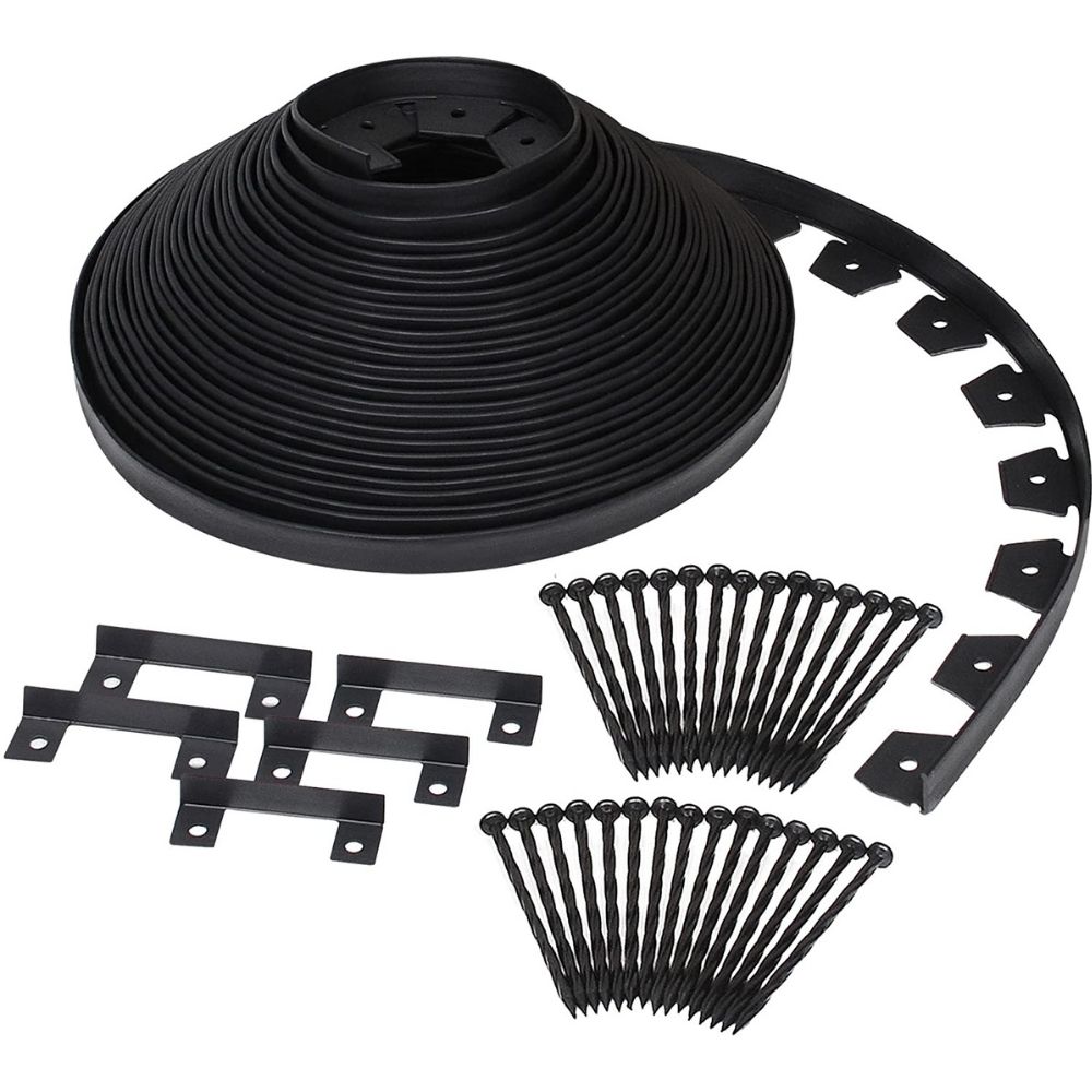 Black Plastic Garden Edging (5cm Face Height): image 3