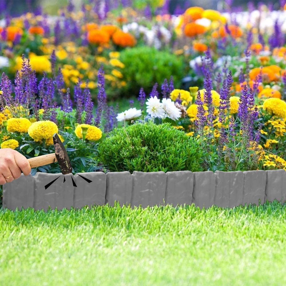 Plastic Stone Garden Edging: image 2